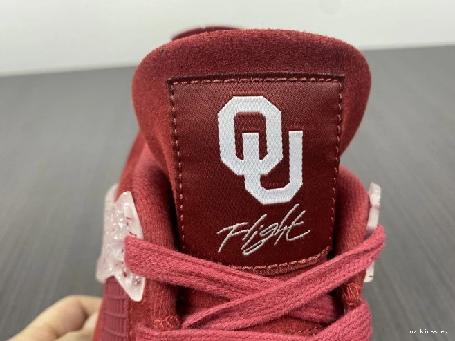 Rep Onekick 4 AJ4-904282 Sooners Oklahoma PE Jordan Retro 0807
